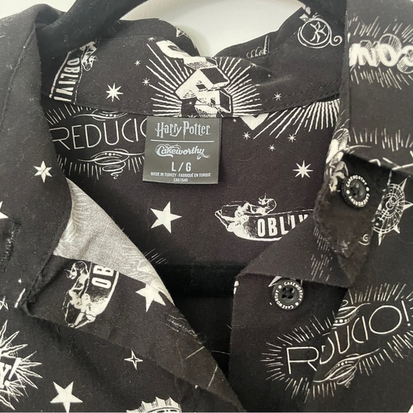 HARRY POTTER SPELLS DRESS BY CAKEWORTHY. WOMEN’S SIZE L. NWOT - Picture 3 of 6